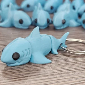 Mini Monster #3 Baby Shark Keychain