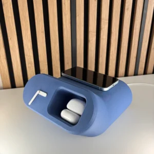 Modern Clock Organizer - with MagSafe for Wireless Charging