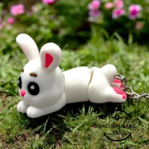 Bunny Laying Down - Easter Flexy & Keychain